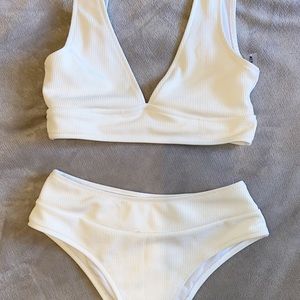 White bikini